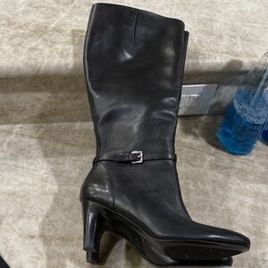 Lauren Ralph Lauren Black Heeled Boots